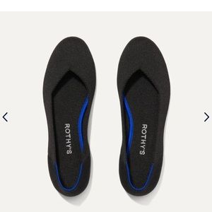 Rothy’s The Flat in black size 9